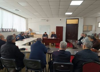 ندوة حوارية بحضور الأستاذ أحمد العسراوي عضو هيئة المفاوضات