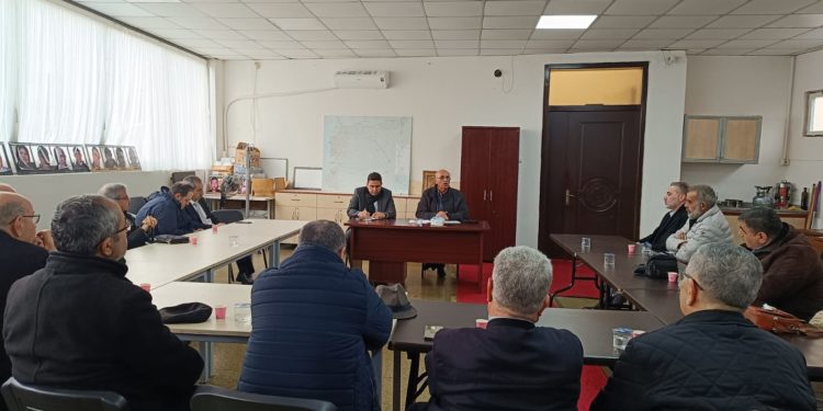 ندوة حوارية بحضور الأستاذ أحمد العسراوي عضو هيئة المفاوضات